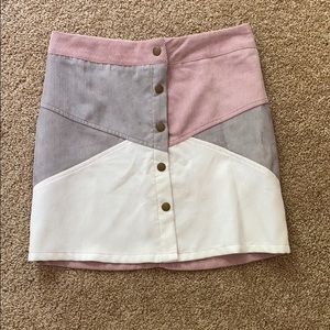 Corduroy Skirt